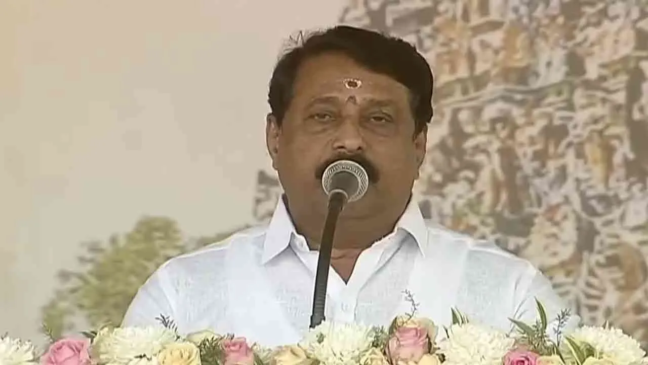  Nayinar Nagendran said The election between Dharma and Adharma 