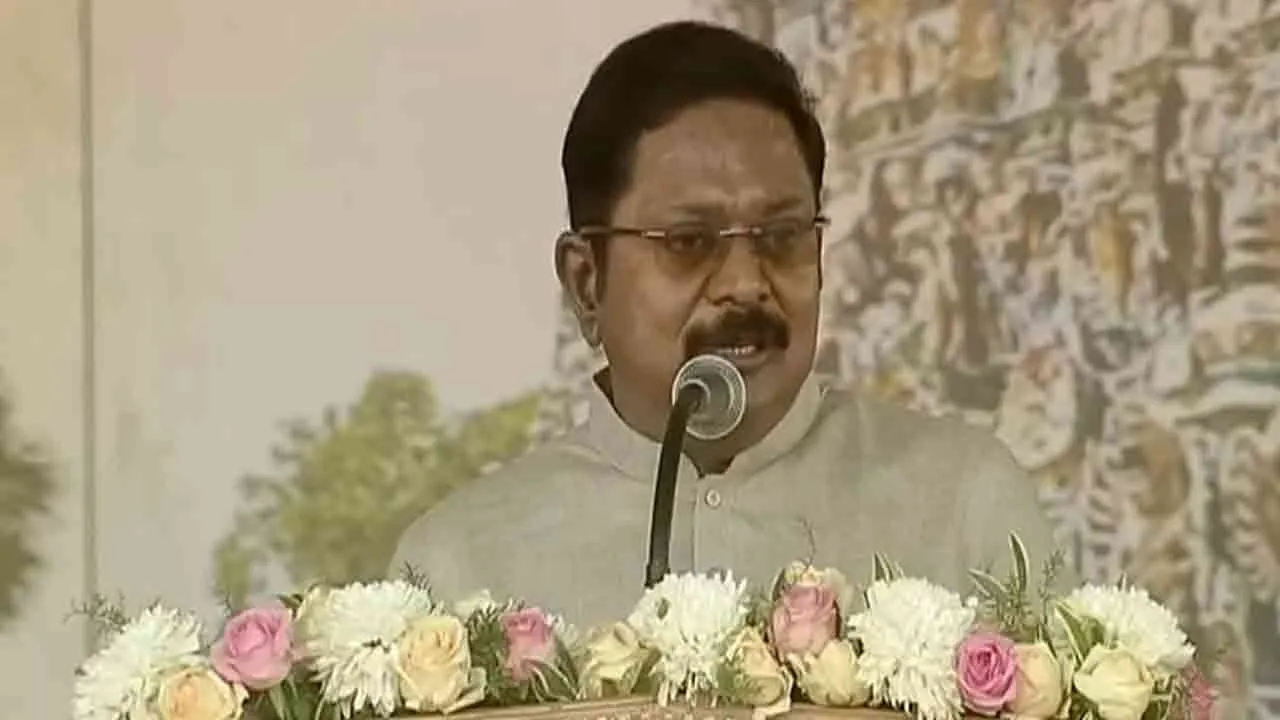  TTV Dhinakaran criticized dmk government at NDA meeting in madurai 
