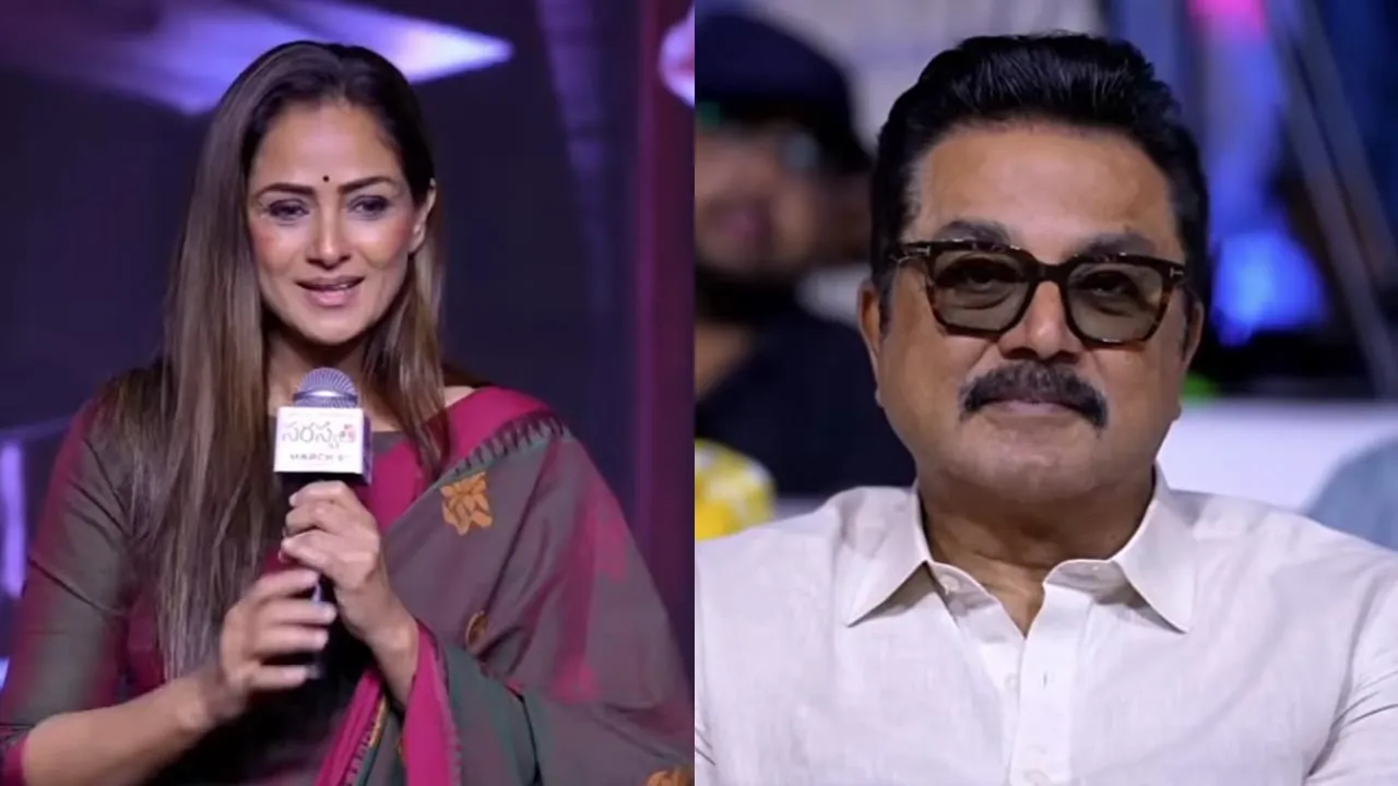  “சாரி... சாரி...” - சிம்ரனின் பதிலால் அதிர்ந்து போன சரத்குமார்