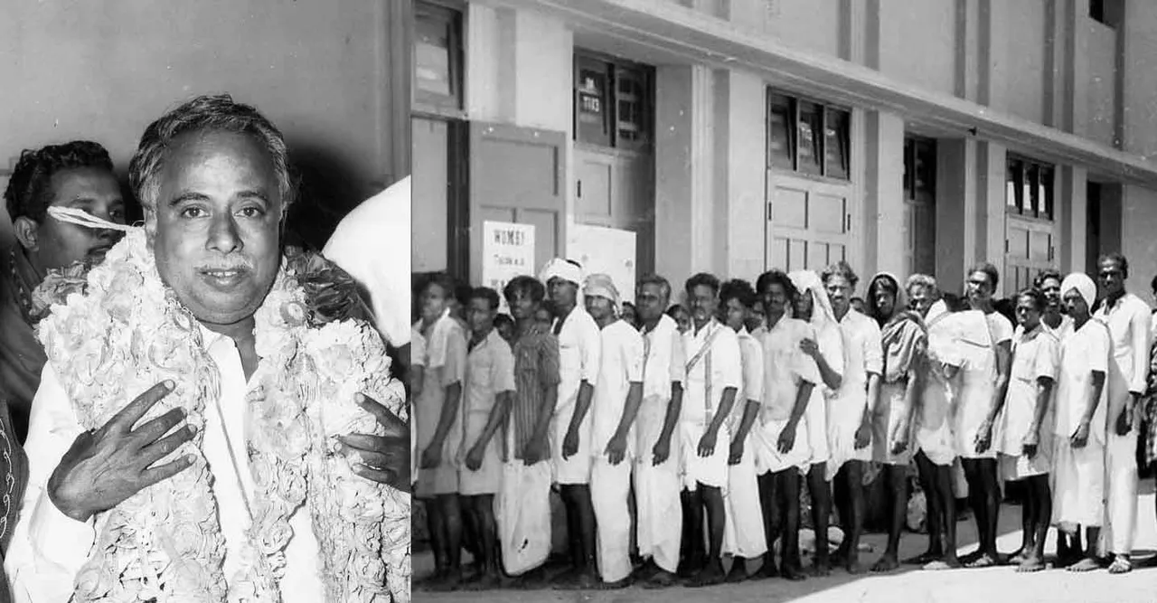  'The accusations levelled by DMK against Congress in the 1957-62 elections' - U.N. Kannan shares his experience Photograph: (election) 