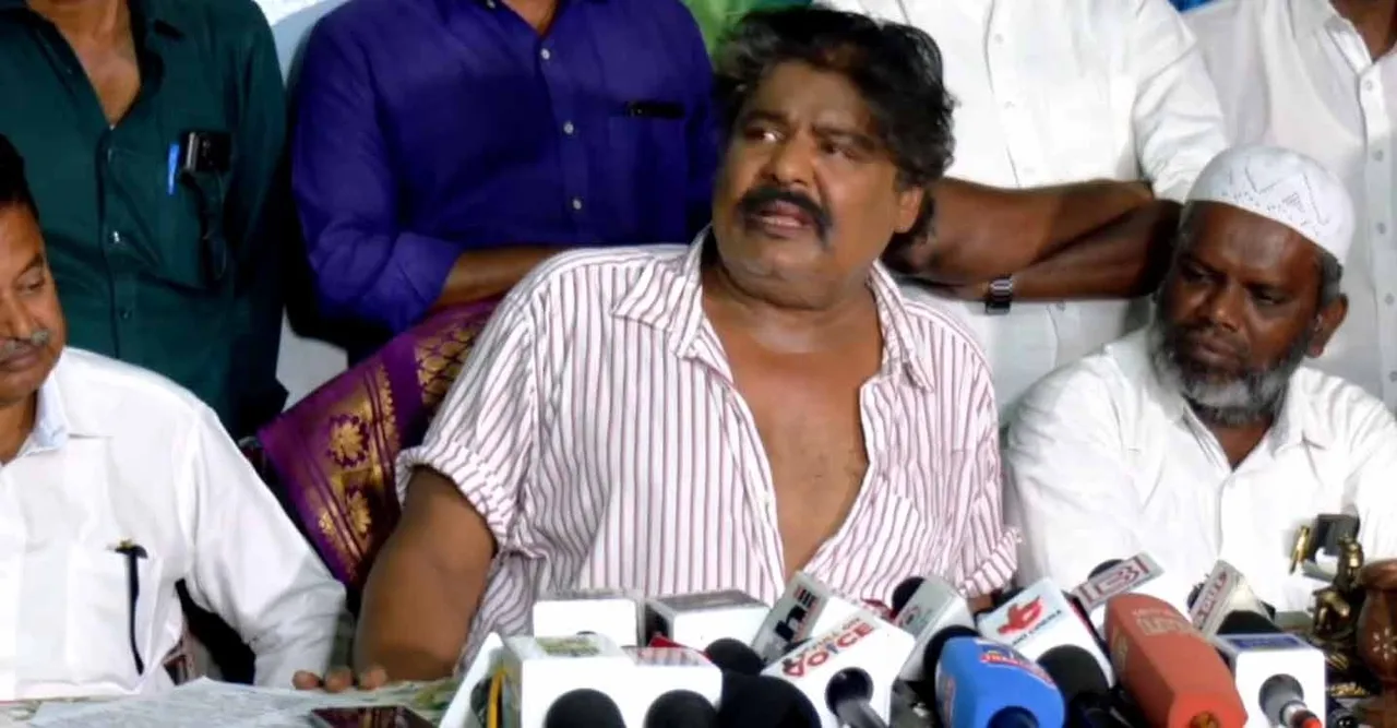  Alliance talks with Vijay? - Mansoor Ali Khan's sensational interview Photograph: (POLITICS) 