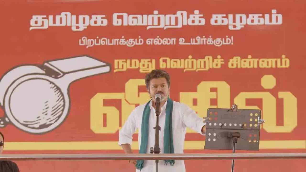  “அடுத்த ஜென்மத்தில் விவசாயி குடும்பத்தில் பிறக்க வேண்டும்” - த.வெ.க. தலைவர் விஜய் பேச்சு!