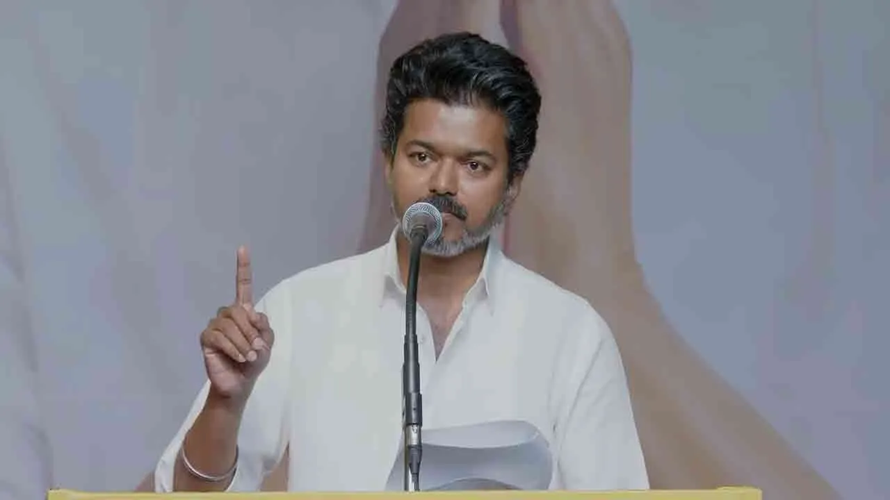  Vijay announces election promises 