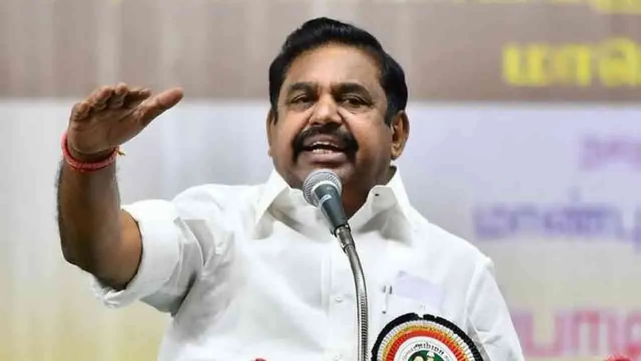  'Farmers were arrested before the Arivalayam' - Edappadi Palaniswami is furious Photograph: (admk) 