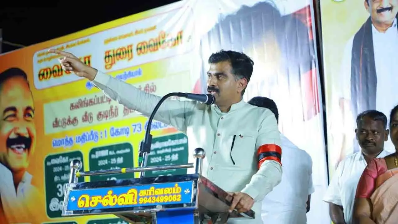  1 கோடி மதிப்பிலான திட்டங்களுக்கு அடிக்கல்; 73 இலட்சம் மதிப்பிலான திட்டப்பணி திறப்பு - துரை வைகோ எம்.பி!