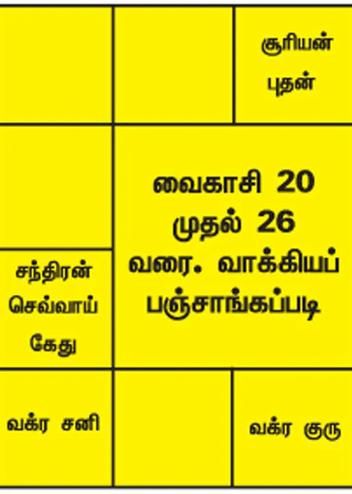  இந்த வார ராசிபலன் 3-6-2018 முதல் 9-6-2018 வரை