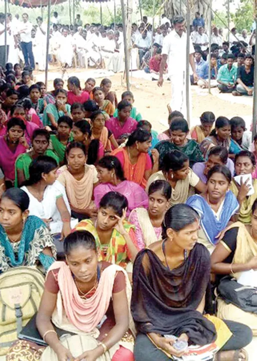  விவசாயிகளுக்கு ஆதரவாக மாணவர்கள்! -பணிந்தது அதிகார வர்க்கம்!