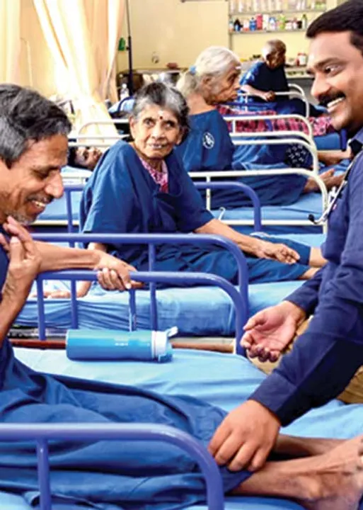  ஆதரவற்ற முதியோருக்கு வலியில்லா மரணம்! -இறுதிக்கட்டத்தில் இன்முக சேவை!