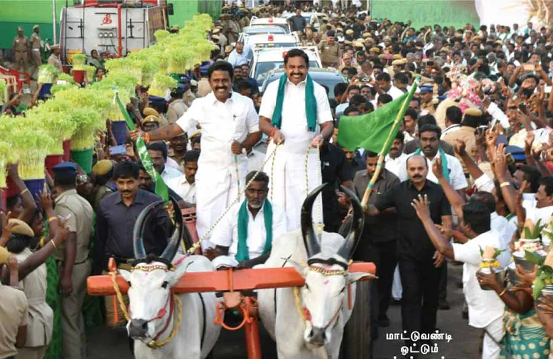  காவிரி காப்பாளர்’ எடப்பாடி! அதிரவைத்த கறுப்புக்கொடி!