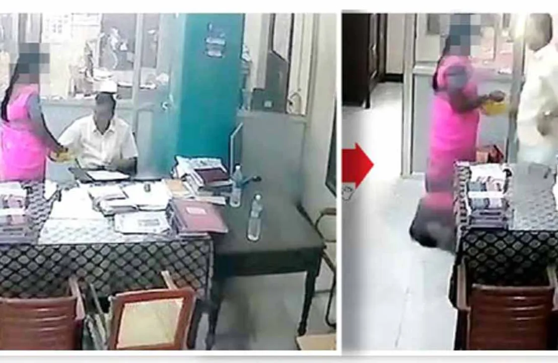  சில்மிஷ அதிகாரி சஸ்பெண்ட்! நடவடிக்கையா? பழிவாங்கலா?