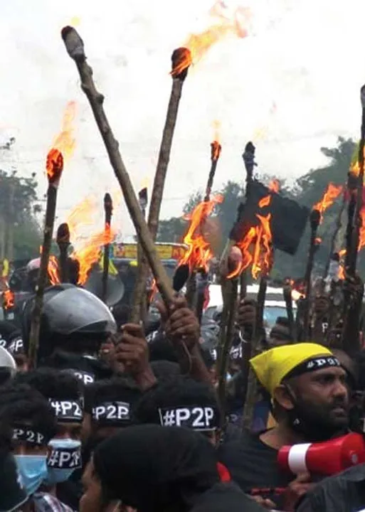  நீதிவேண்டி எரிமலையாய் வெடித்த ஈழத் தமிழர்கள்! - மனிதஉரிமை செயற்பாட்டாளர் சண் மாஸ்டர்