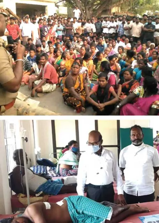  வி.சி.க. இளைஞர்கள் படுகொலை-பதட்டத்தில் அரக்கோணம் பகுதி!