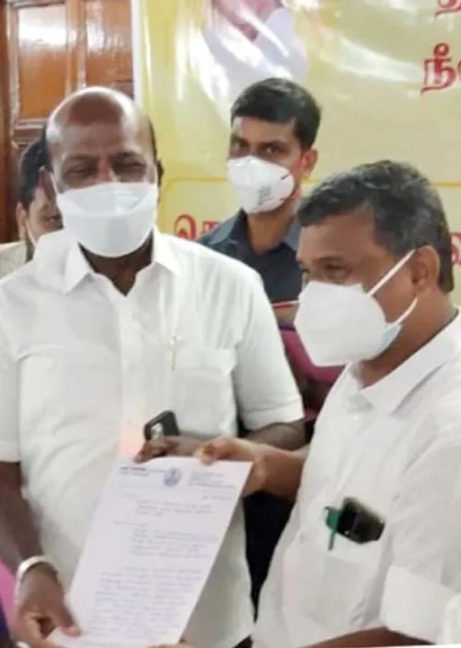  உதய சூரியன் ஒளியில் இலை எம்.எல்.ஏ!