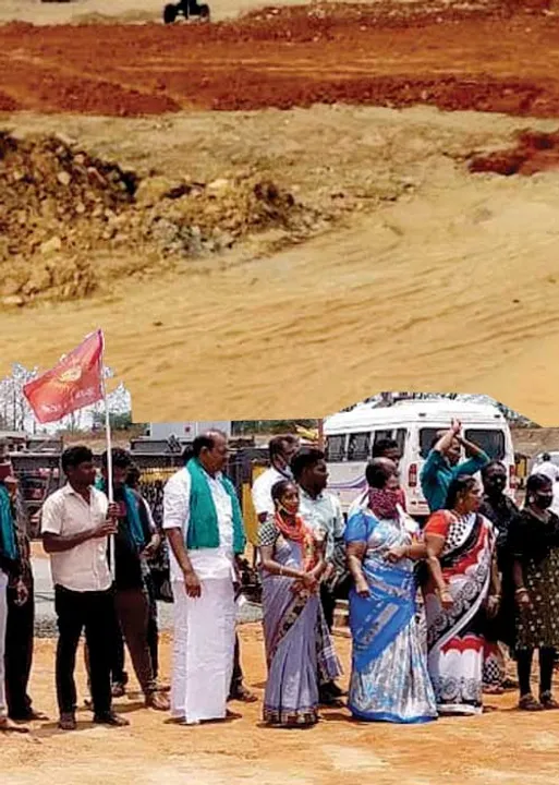  வாழ்வாதாரத்தை அழிக்கும் கால்வாய் பாசனத்திட்டம்! வலுக்கும் விவசாயிகள் எதிர்ப்பு!