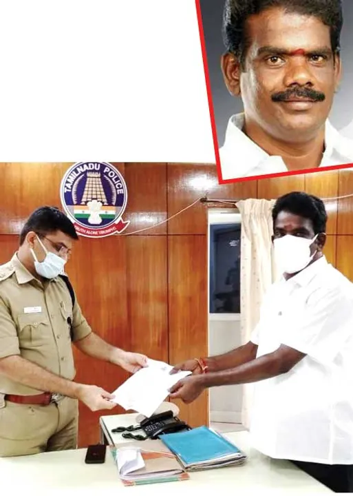  "என்மீது புரளி கிளப்புகிறார்கள்!'' பா.ம.க. எம்.எல்.ஏ. மாவட்ட எஸ்.பி.யிடம் புகார்!