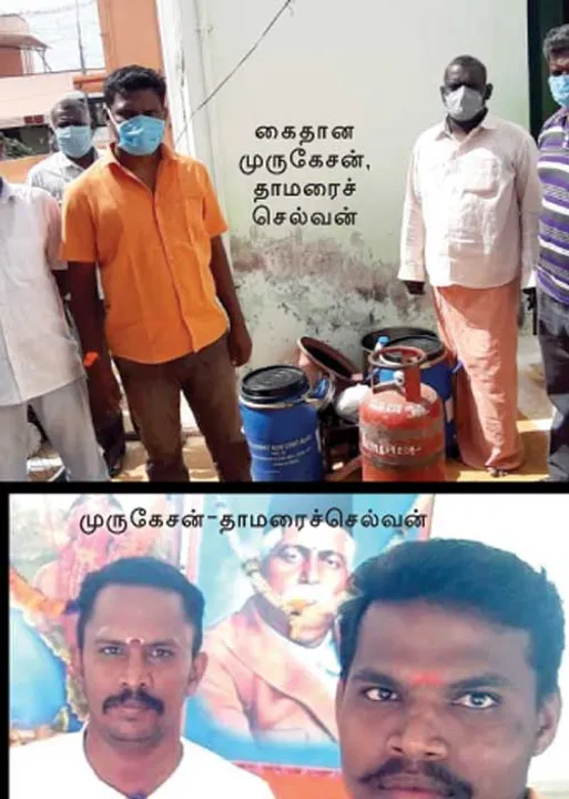  நெற்றியில் விபூதிப் பட்டை! காய்ச்சியது பட்டைச் சாராயம்! -பலே இந்து முன்னணி பிரமுகர்!