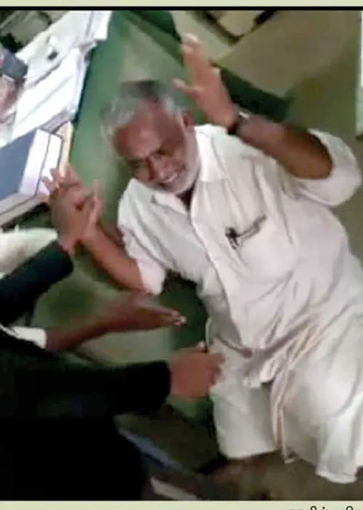  காலில் விழவைத்த சாதித் திமிர்! -எப்போது அடக்கும் அரசு?