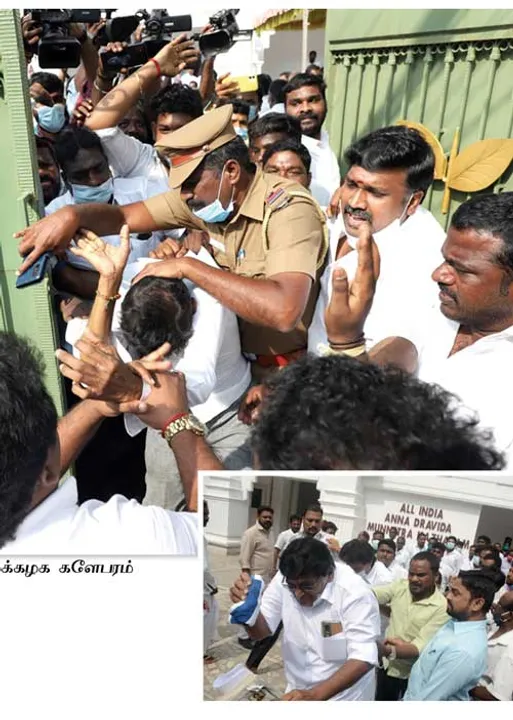  ராங்கால் அ.தி.மு-க. அடிதடி! உள்கட்சி உள்ளடி! தமிழக அமைச்சர்களுடன் நெருக்கம் காட்டும்! எடப்பாடி தோஸ்த்!