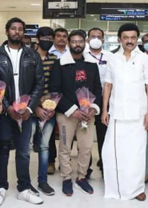  மாணவர்களை மீட்ட மாநில அரசு! -உக்ரைன் டூ சென்னை