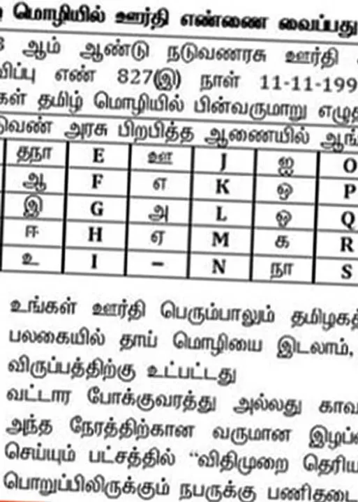  தமிழ்நாட்டின் ஆட்சிமொழி தமிங்கிலம்! -வருத்தத்தில் தமிழ் ஆர்வலர்கள்