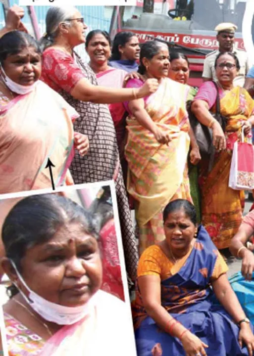  ஸ்ரீமதிக்கு நீதி வேண்டும்! பொங்கி எழுந்த மாதர் சங்கம்!