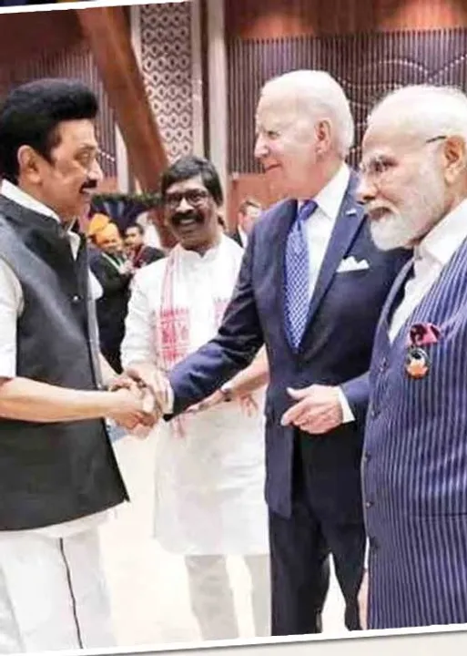  ஸ்டாலின் பவர்ஃபுல் லீடர்! உலகத் தலைவர்களிடம் மோடி!