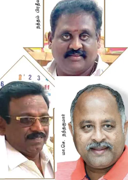  உரசிக்கொள்ளும் உடன்பிறப்புகள்! -குடியாத்தம் பரபரப்பு