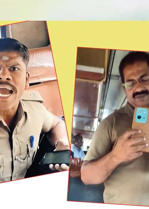  காக்கிச் சட்டையில் யாருக்கு அதிகாரம்? காவலர் யள் கண்டக்டர்.!