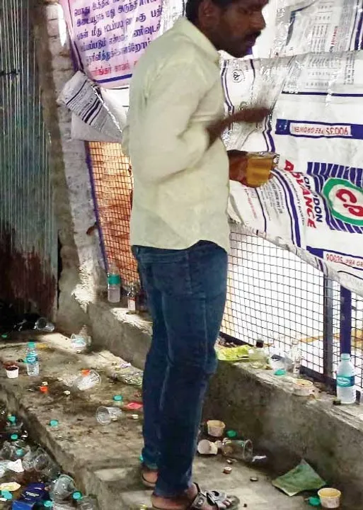  தெருவே டாஸ்மாக் பார்! சோளிங்கர் அவலம்!