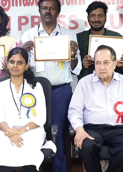  சென்னை பத்திரிகையாளர் மன்றத் தேர்தல்! சாதித்த நீதி அணி!