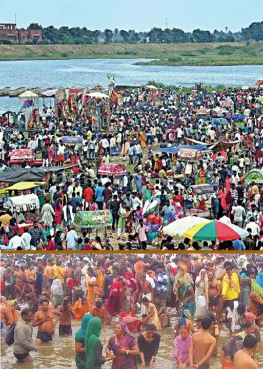  புத்துணர்வு, மகிழ்ச்சியும் தந்த ஆற்று தீர்த்தத் திருவிழா!