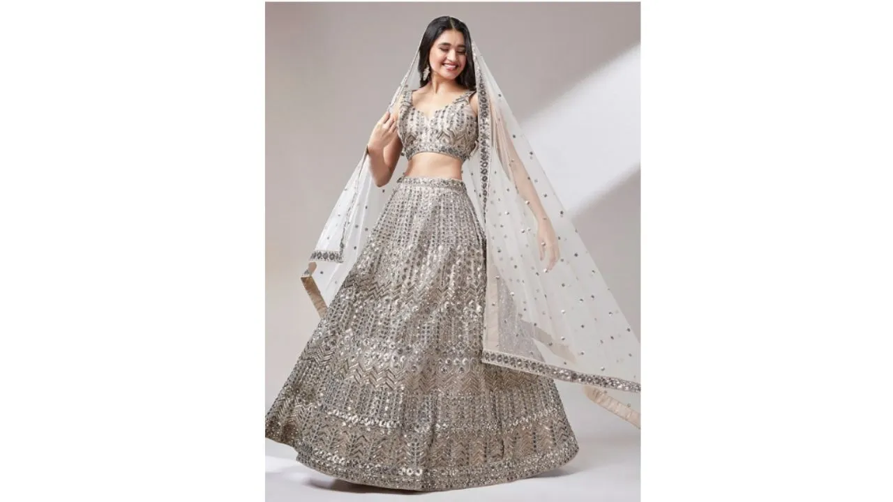 Shoulder Straps Lehenga