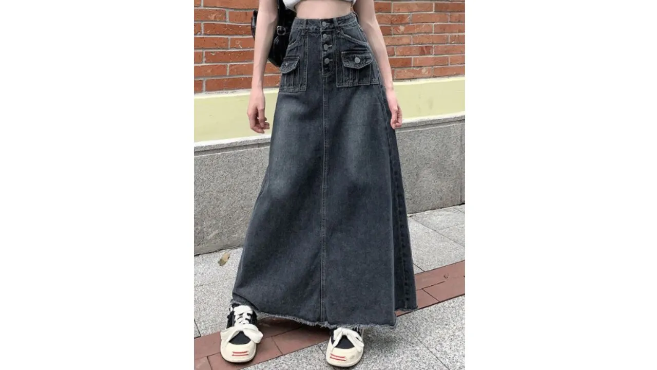 DressBerry Flared Maxi Skirt