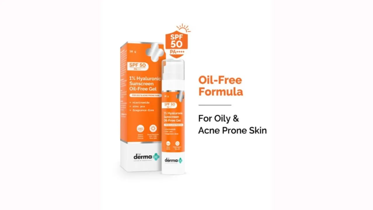 The Derma Co 1% Hyaluronic सनस्क्रीन जेल