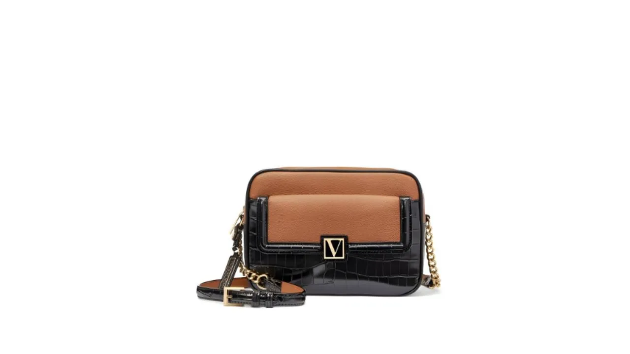 Textured Structured Sling Bag