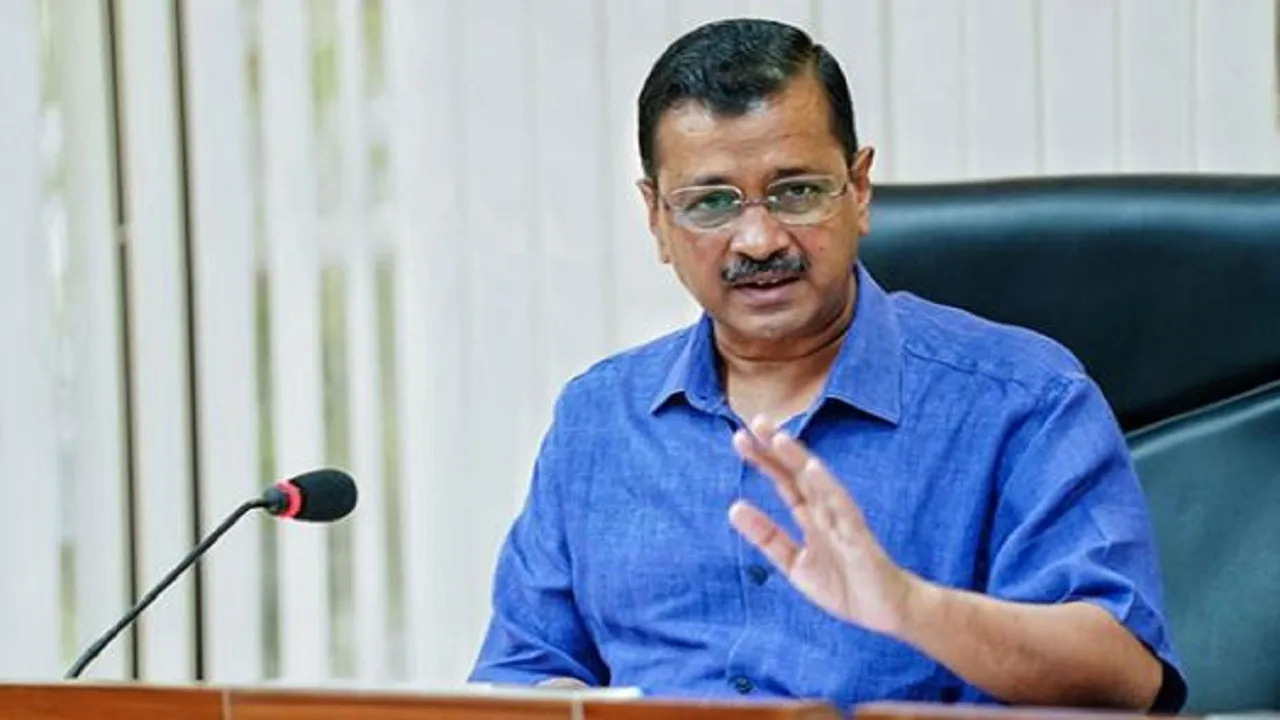 arvind kejriwal at rajkot