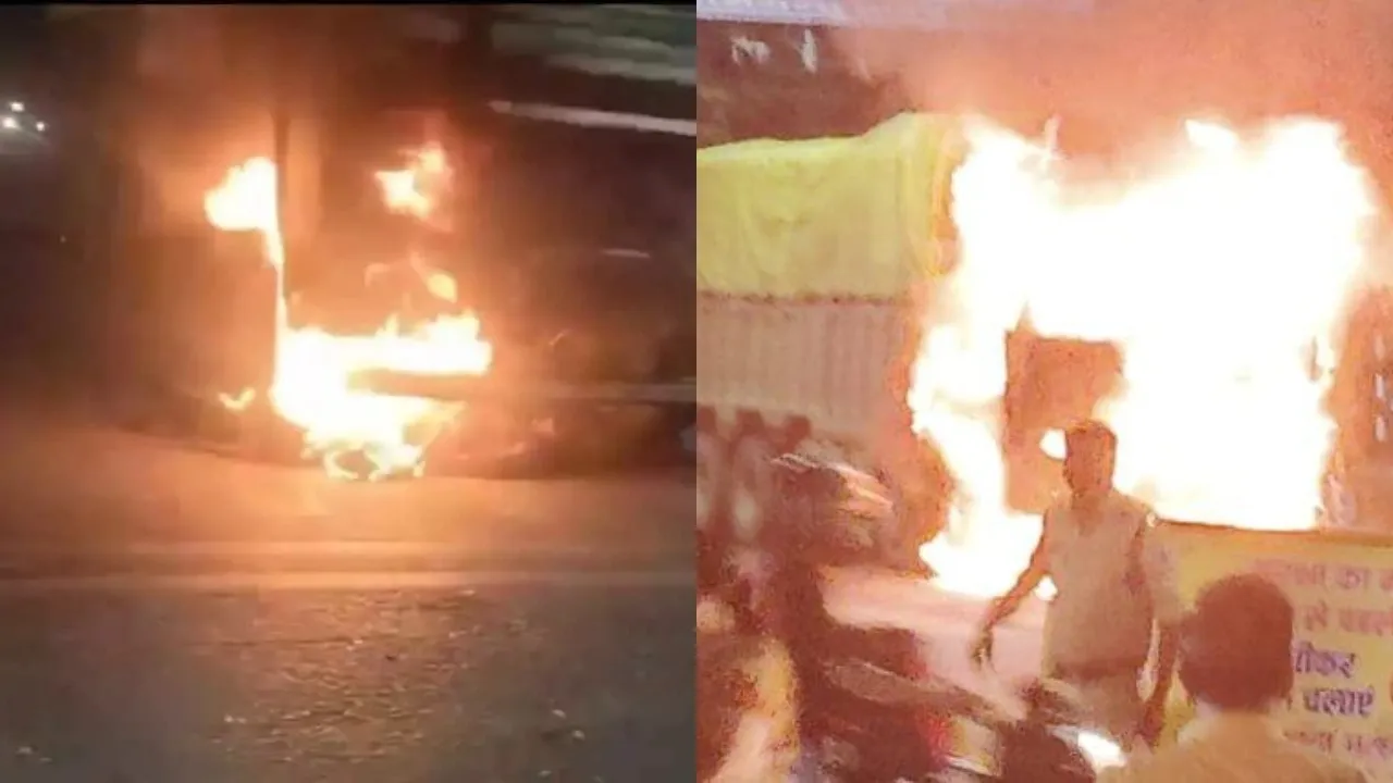 Indore Truck ran over pedestrians
