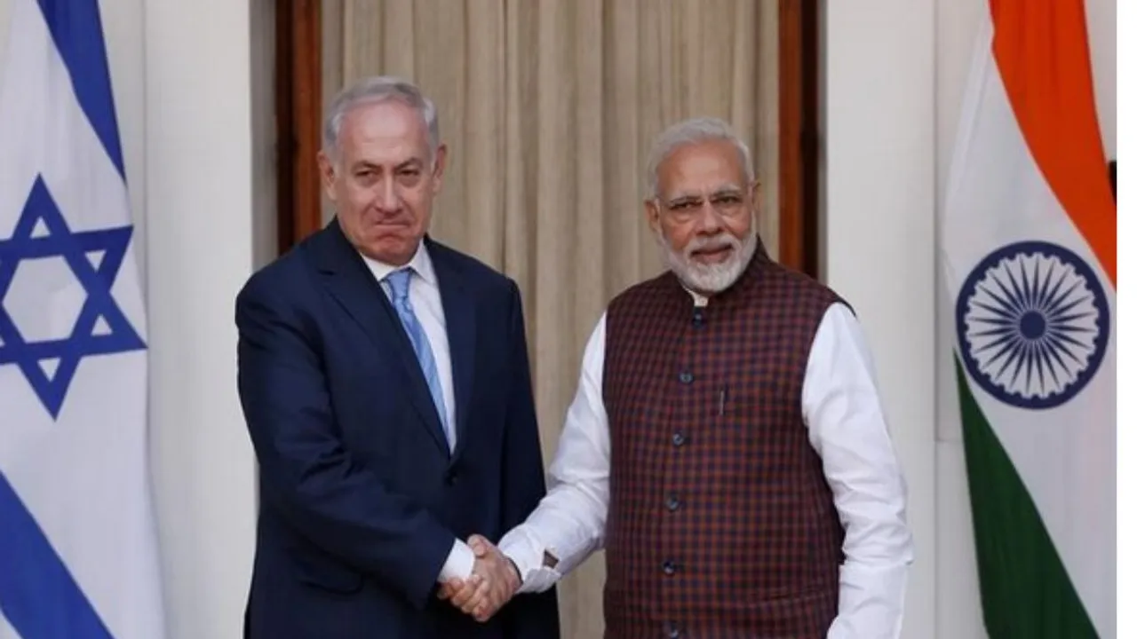 PM Modi and Benjamin Netanyahu