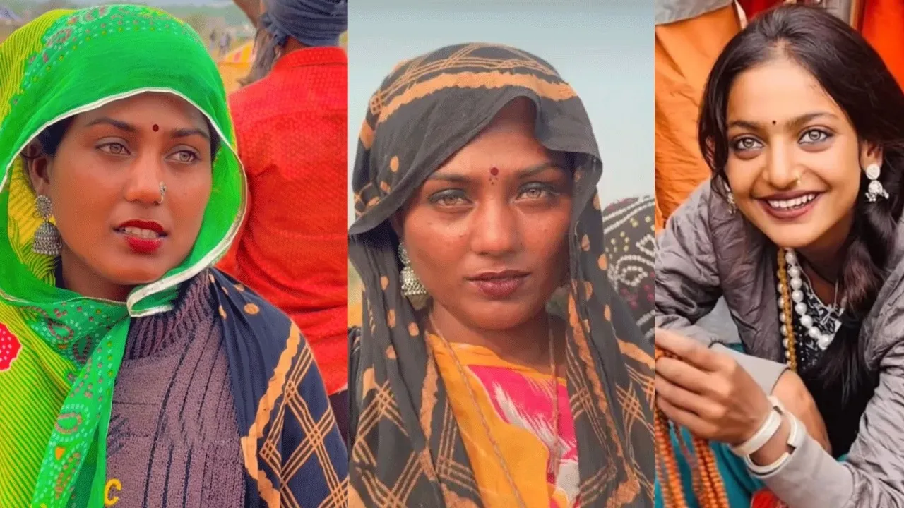 Pushkar Mela Girl suman kalbeliya video viral after Kumbh Ki Monalisa video viral on social media