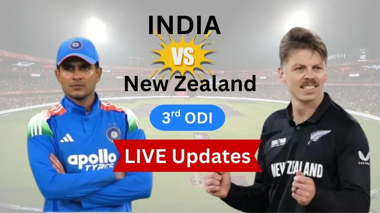IND vs NZ 3rd ODI LIVE UPDATES
