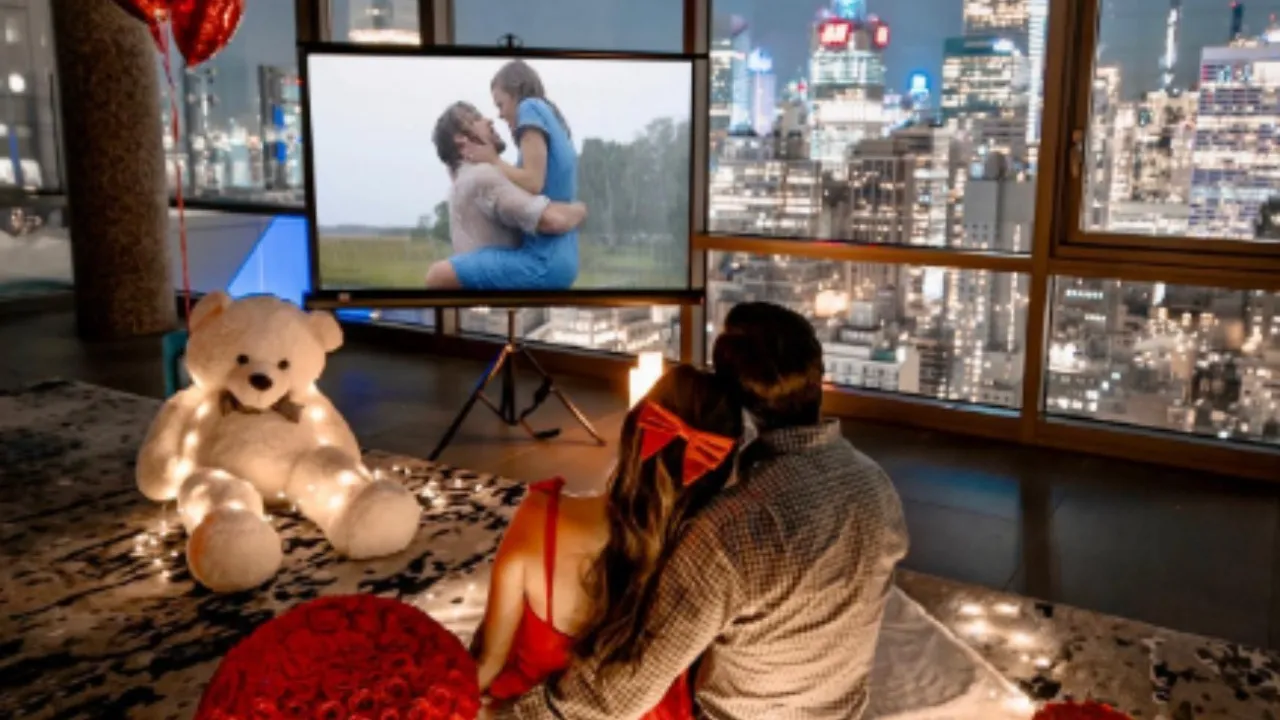 Movie Night Valentine's Day