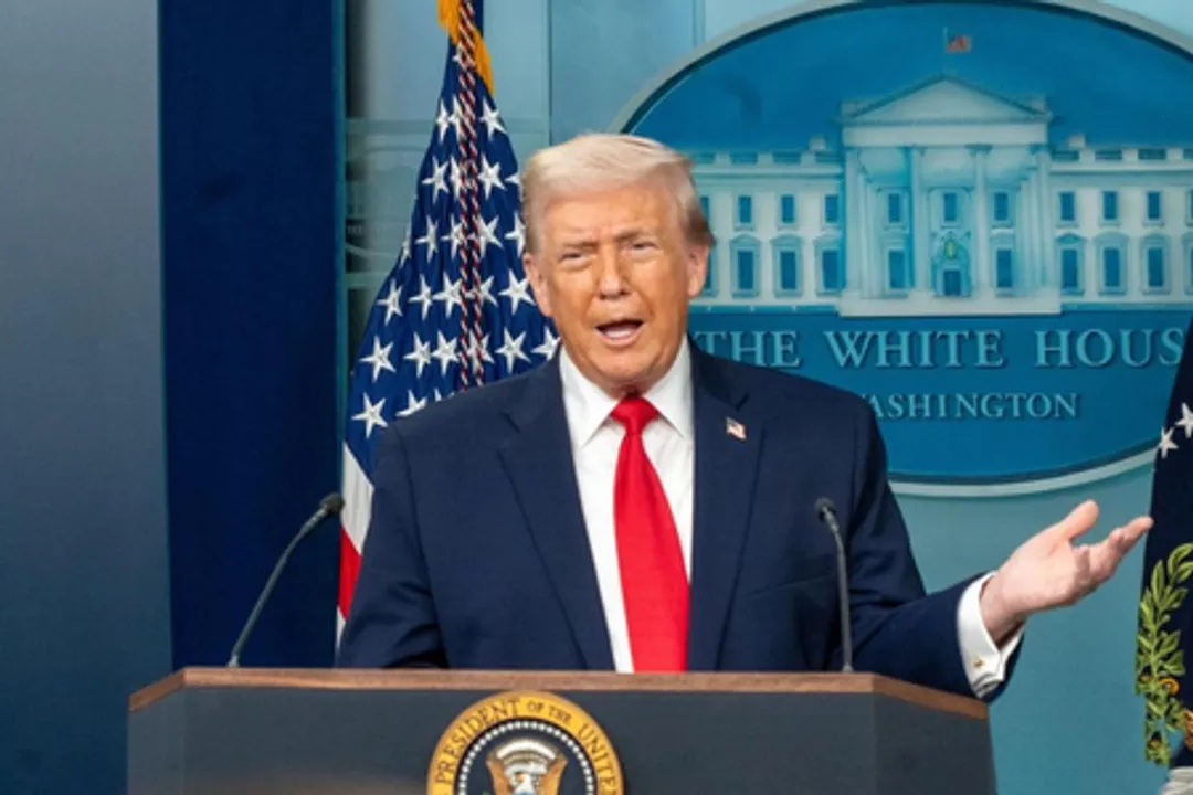 Trump says US sending larger naval force toward Iran