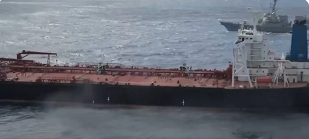 US military intercepts another Venezuela-linked oil tanker in Indian Ocean