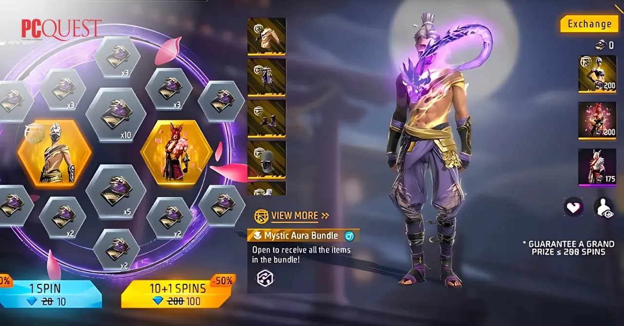 Free Fire MAX Mystical Ring Event 2024