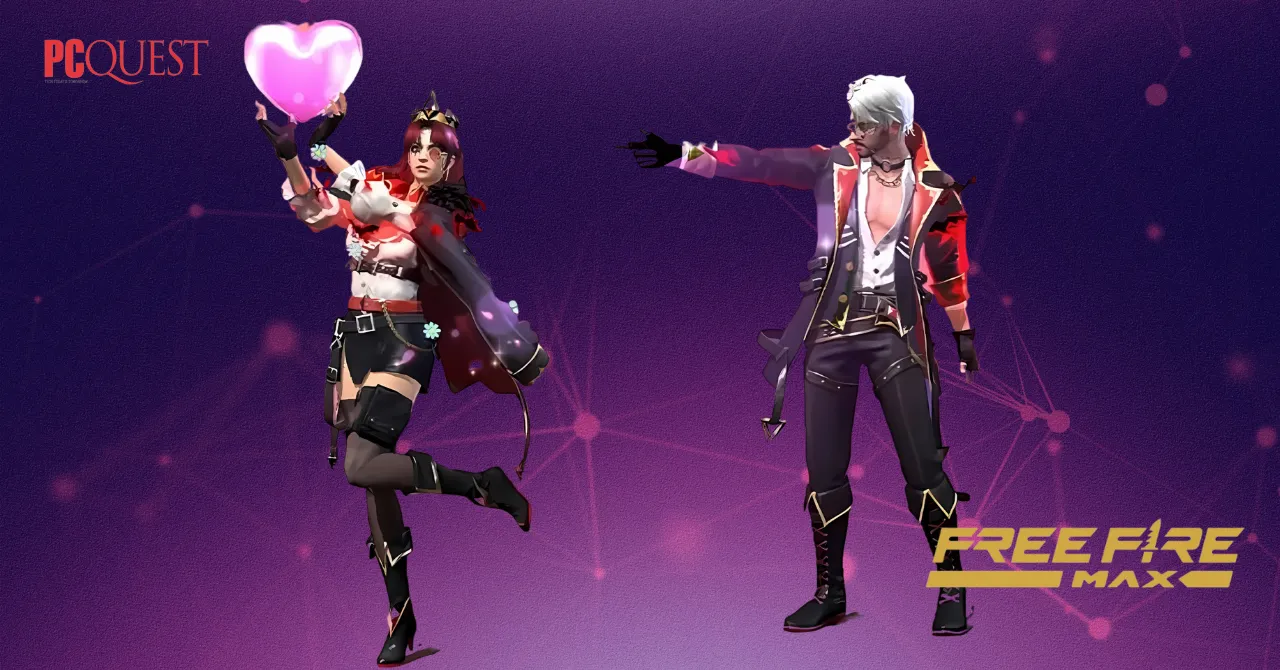 ree Fire MAX Valentine's Ring Event  and Shot Through the Heart Event- Get Desire Bundles