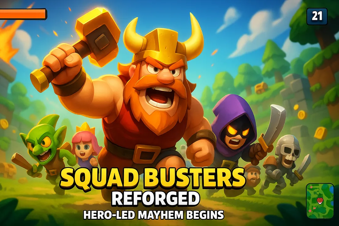 Supercell rebuilds Squad Busters 
