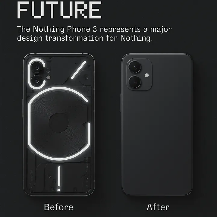 Nothing Phone 3 design