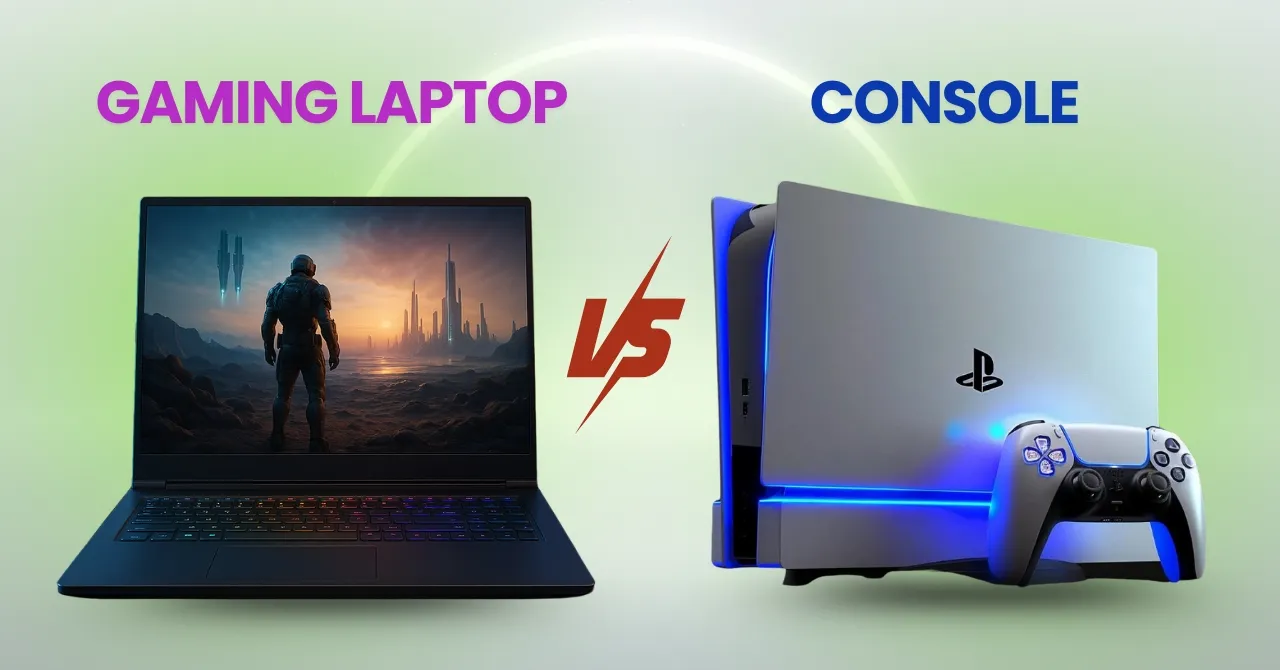 Gaming laptop vs console