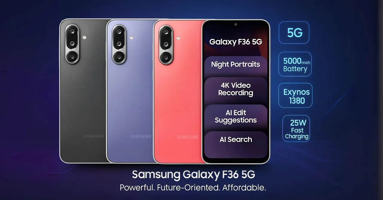 Samsung Galaxy F36 5G,.