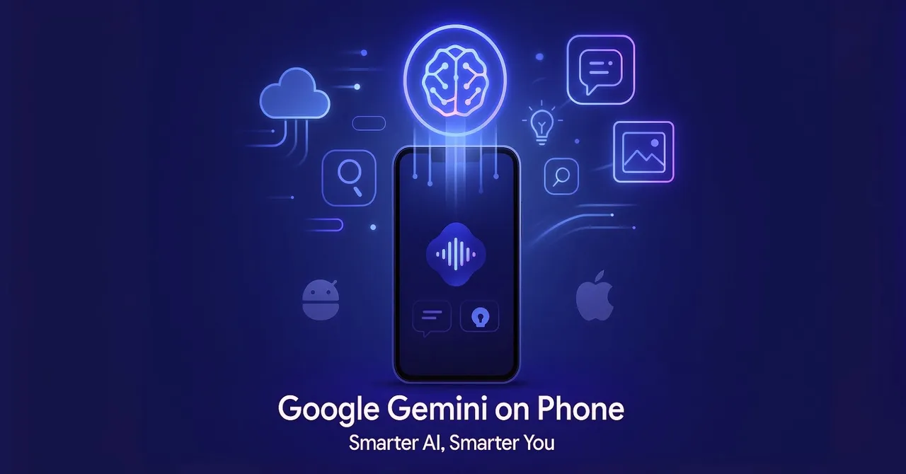 Google Gemini on phone